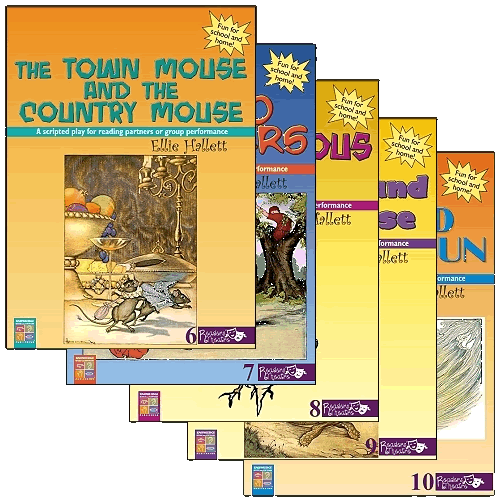 * The Town Mouse and the Country Mouse * The Two Travellers * The Enormous Turnip * The Hare and the Tortoise * The Wind and the Sun